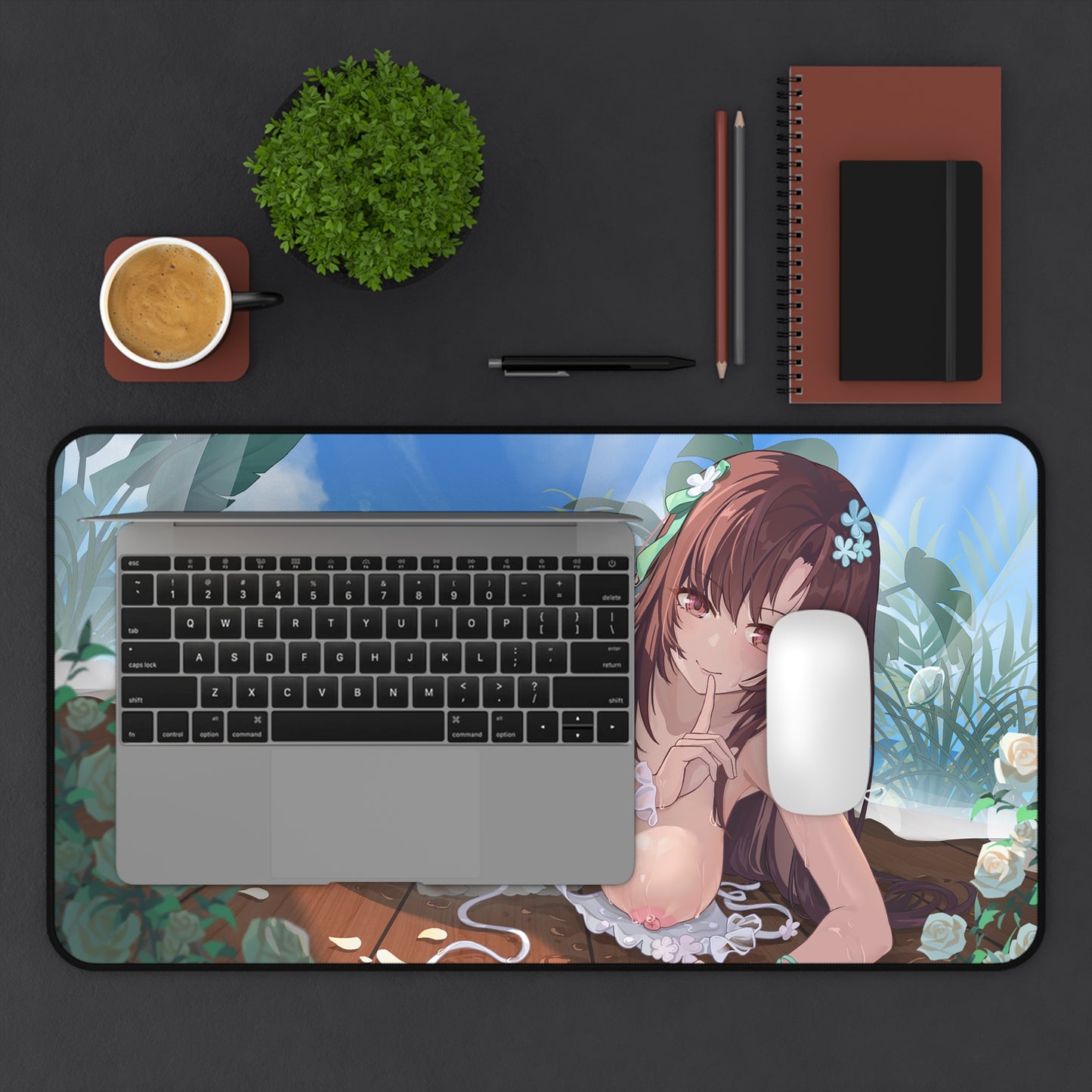 Girls Frontline Ecchi Mousepad - Nude Waifu Large Desk Mat - Playmat