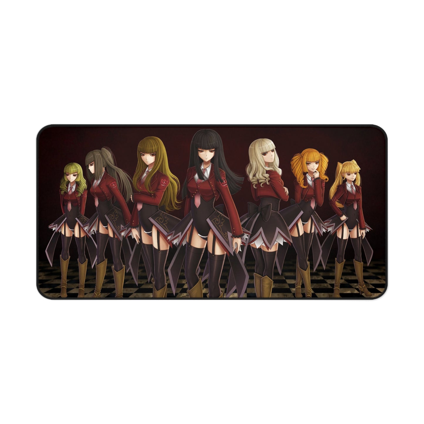 Umineko When They Cry Desk Mat - Sisters of Purgatory Mousepad - Gaming Visual Novel Dojin Playmat - Umineko no Naku Koro ni