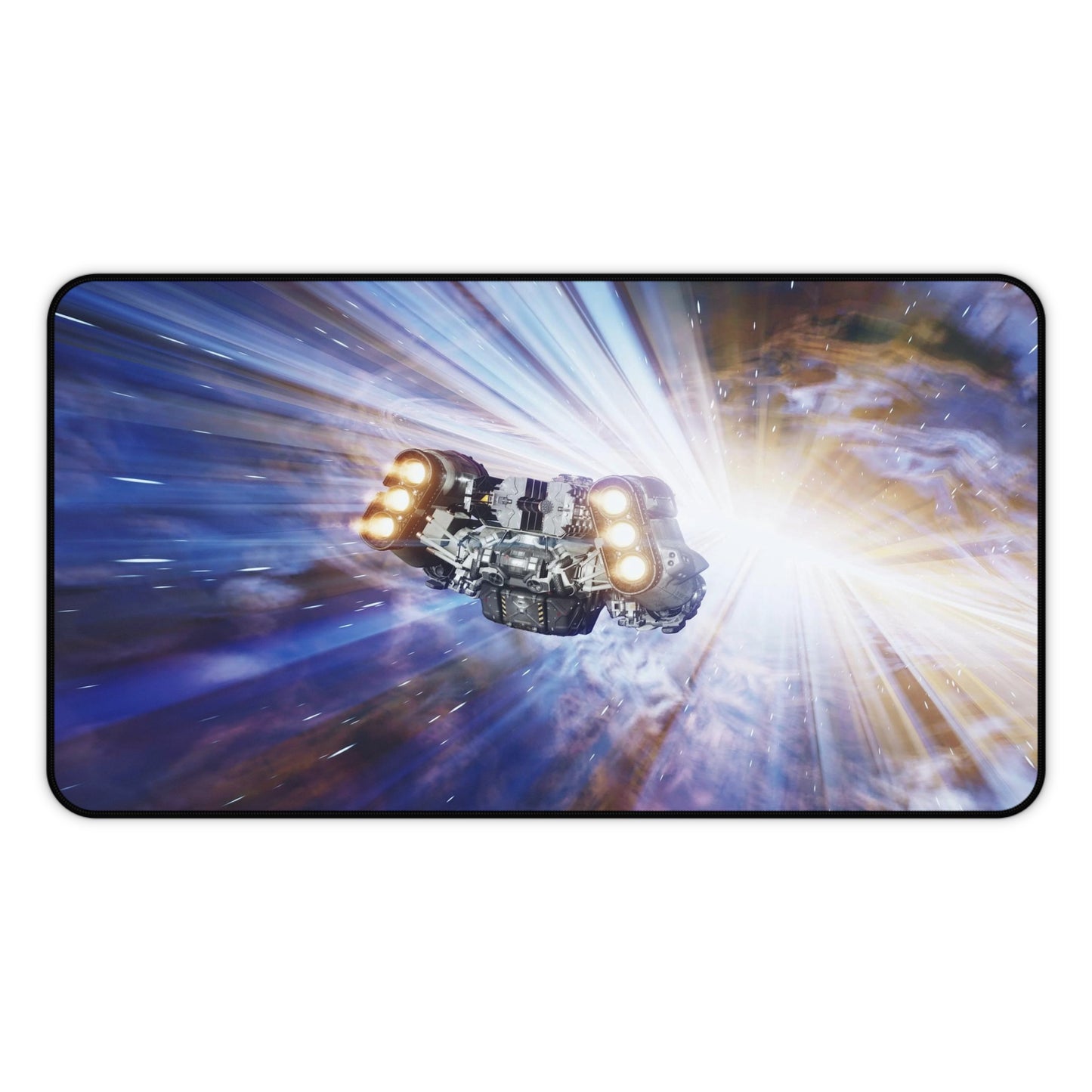 Starfield Grav Jump Mousepad - XXL Gaming Desk Mat - Non Slip Gamer Playmat