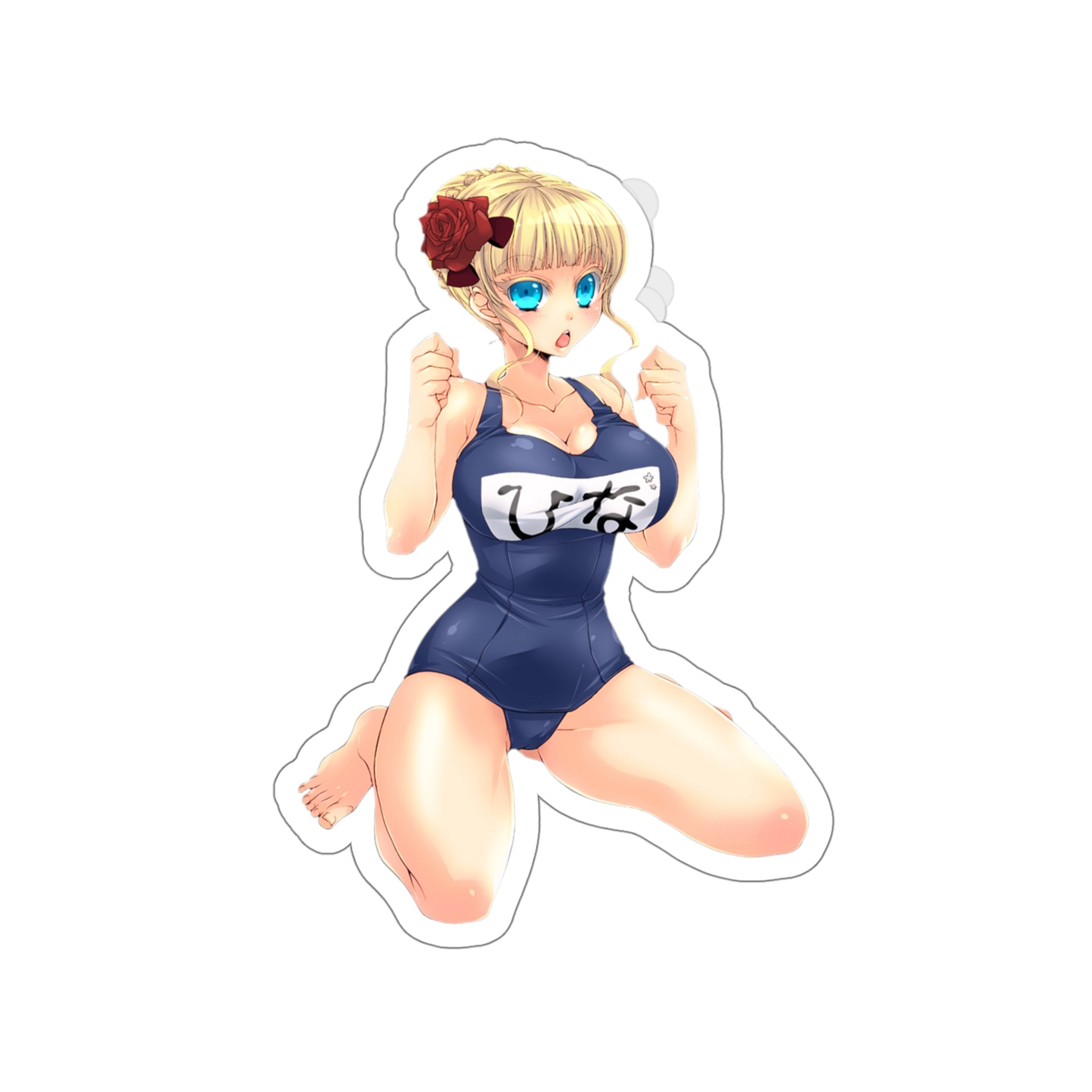 Umineko When They Cry Waterproof Sticker Swimsuit Beatrice Vinyl Decal Sexy Visual Novel Dojin Ecchi Anime Car Decal