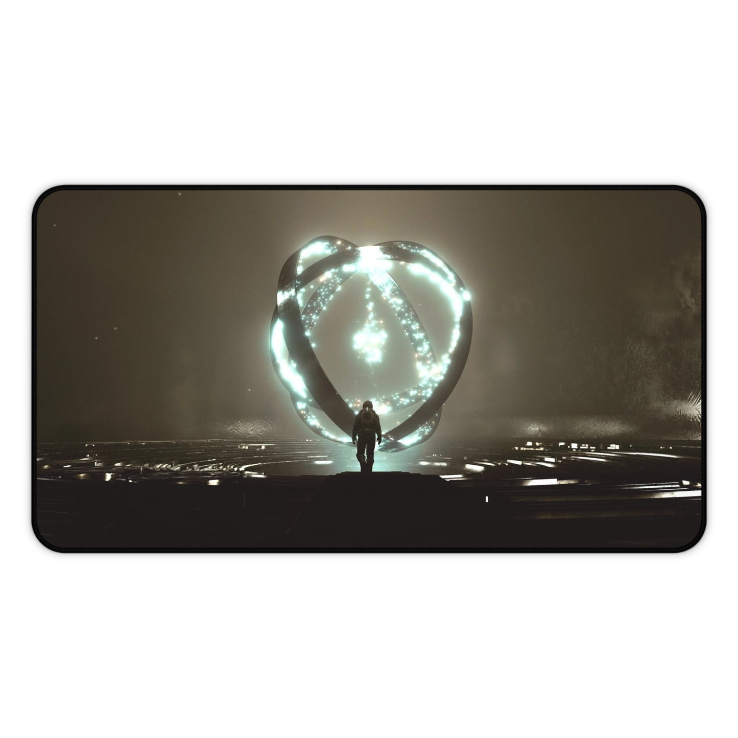 Starfield Temple Mousepad - XXL Gaming Desk Mat - Non Slip Gamer Playmat