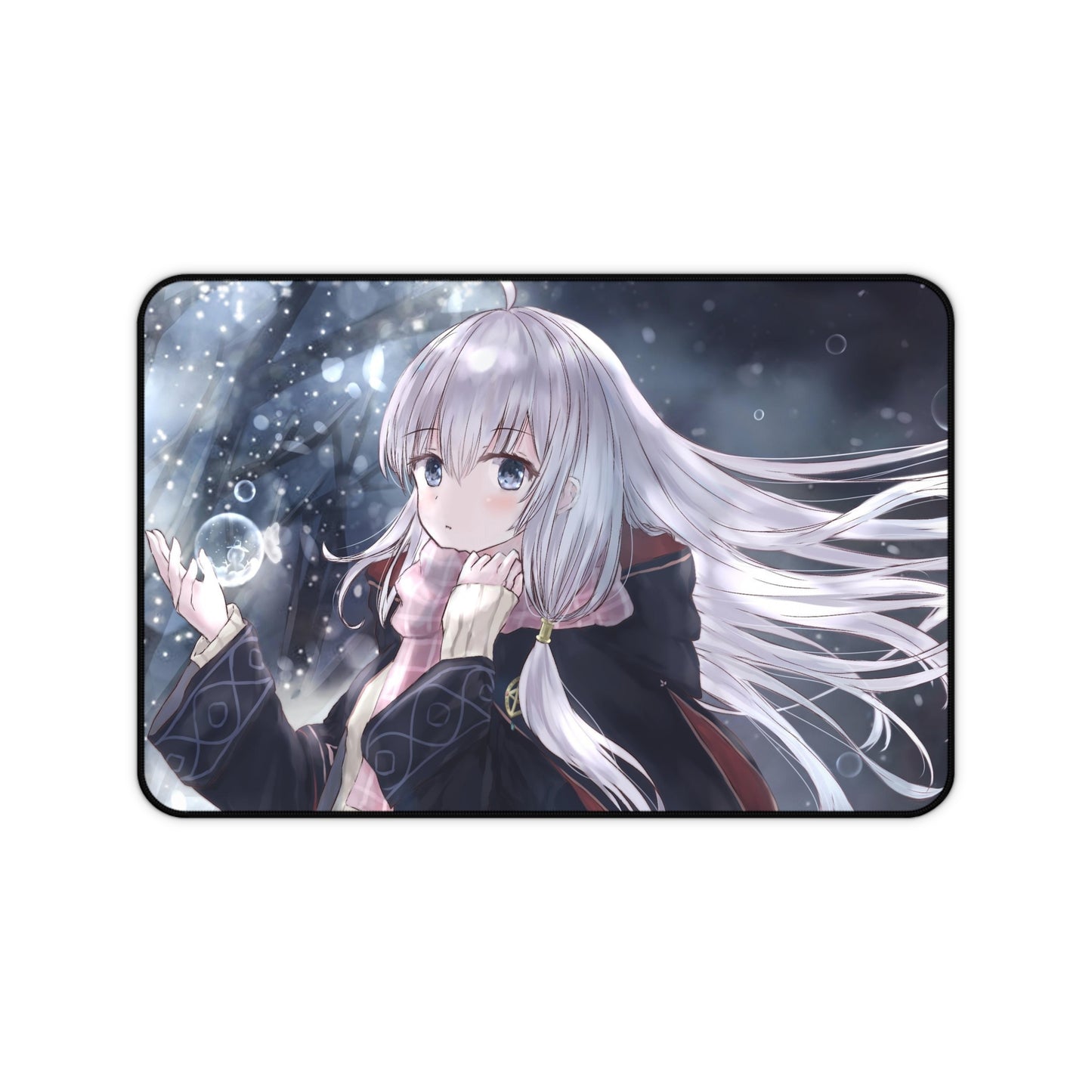 Wandering Witch The Journey of Elaina Mousepad - XXL Anime Desk Mat - Non Slip Gamer Playmat - Kawaii Gift