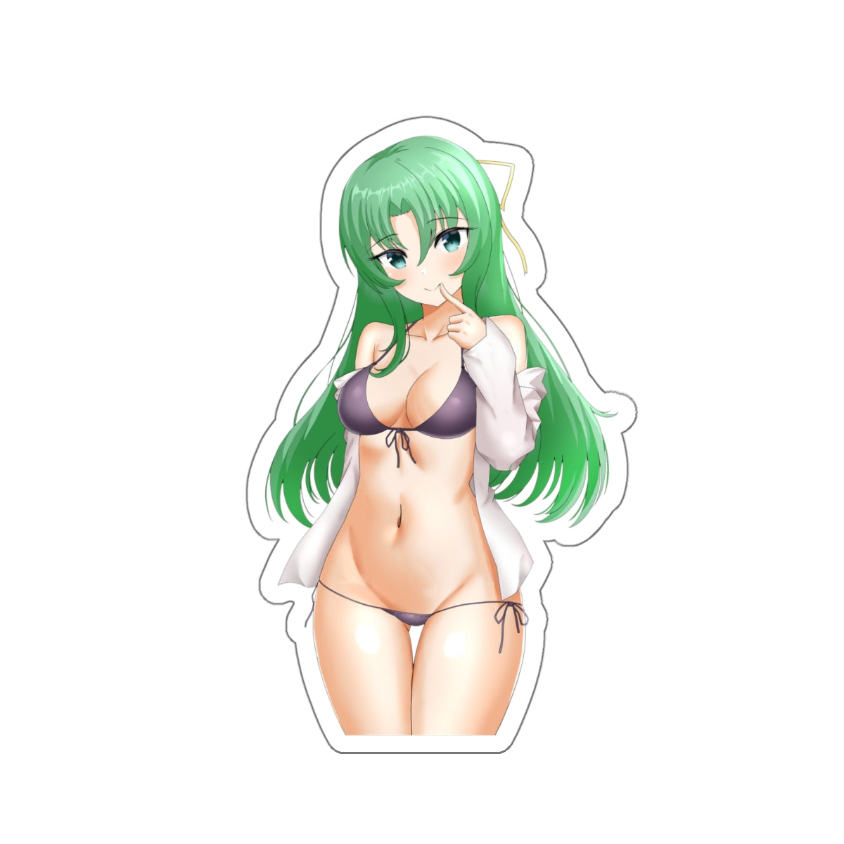 Higurashi When They Cry Waterproof Sticker - Shion Sonozaki Ecchi Bikini Anime Vinyl Decal