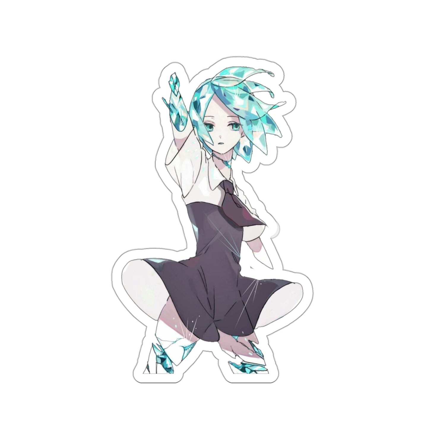 Land of the Lustrous Waterproof Sticker - Phosphophyllite Houseki no Kuni Anime Vinyl Decal