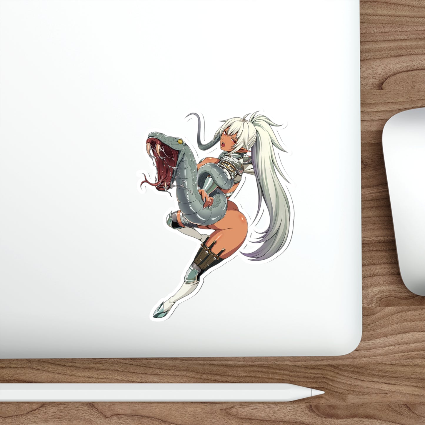 Nude Echidna Queen's Blade Waterproof Sticker - Ecchi Vinyl Decal