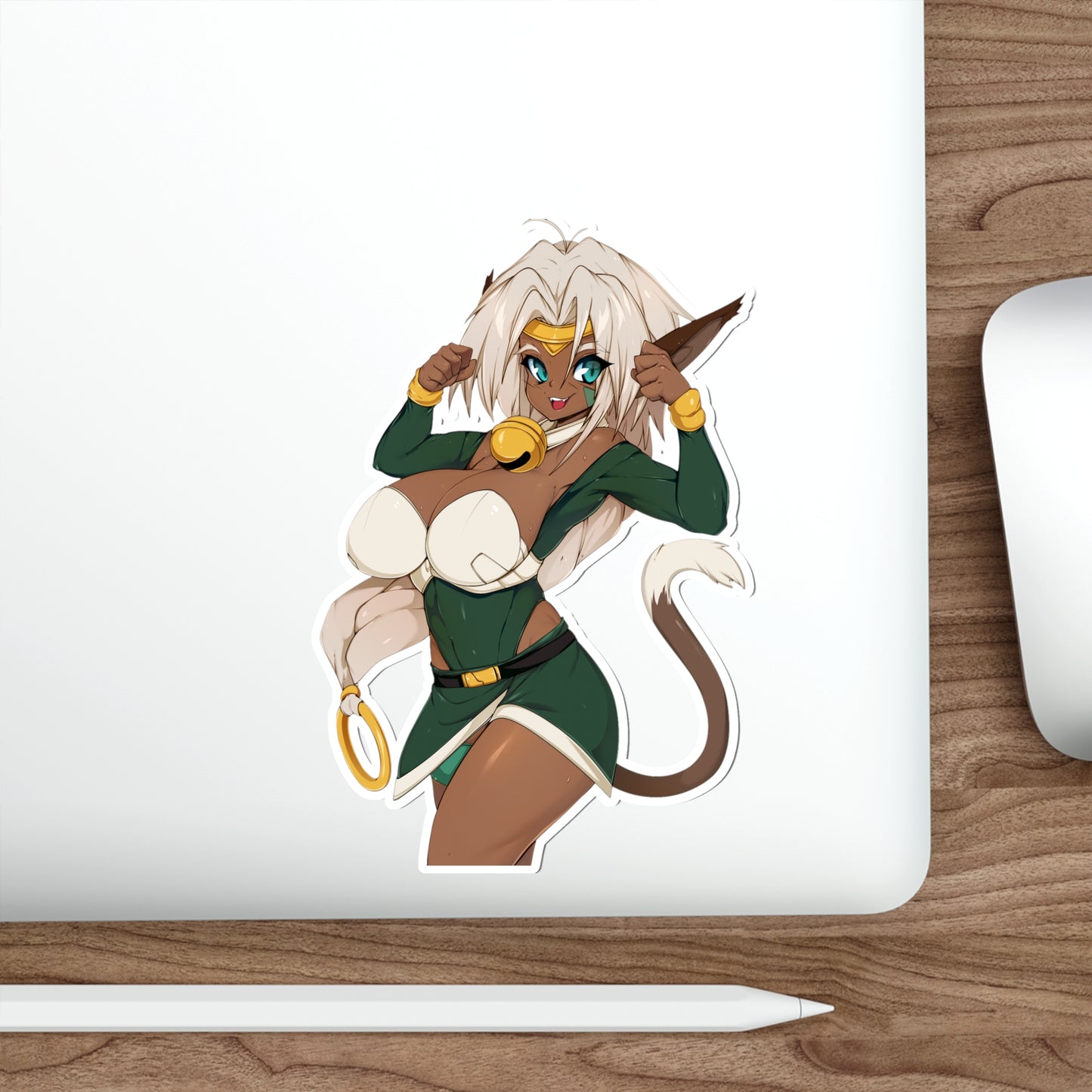 Aisha Outlaw Star Waterproof Sticker - Sexy Aisha Clanclan Premium Vinyl Decal - Anime Car Decal - Laptop Sticker