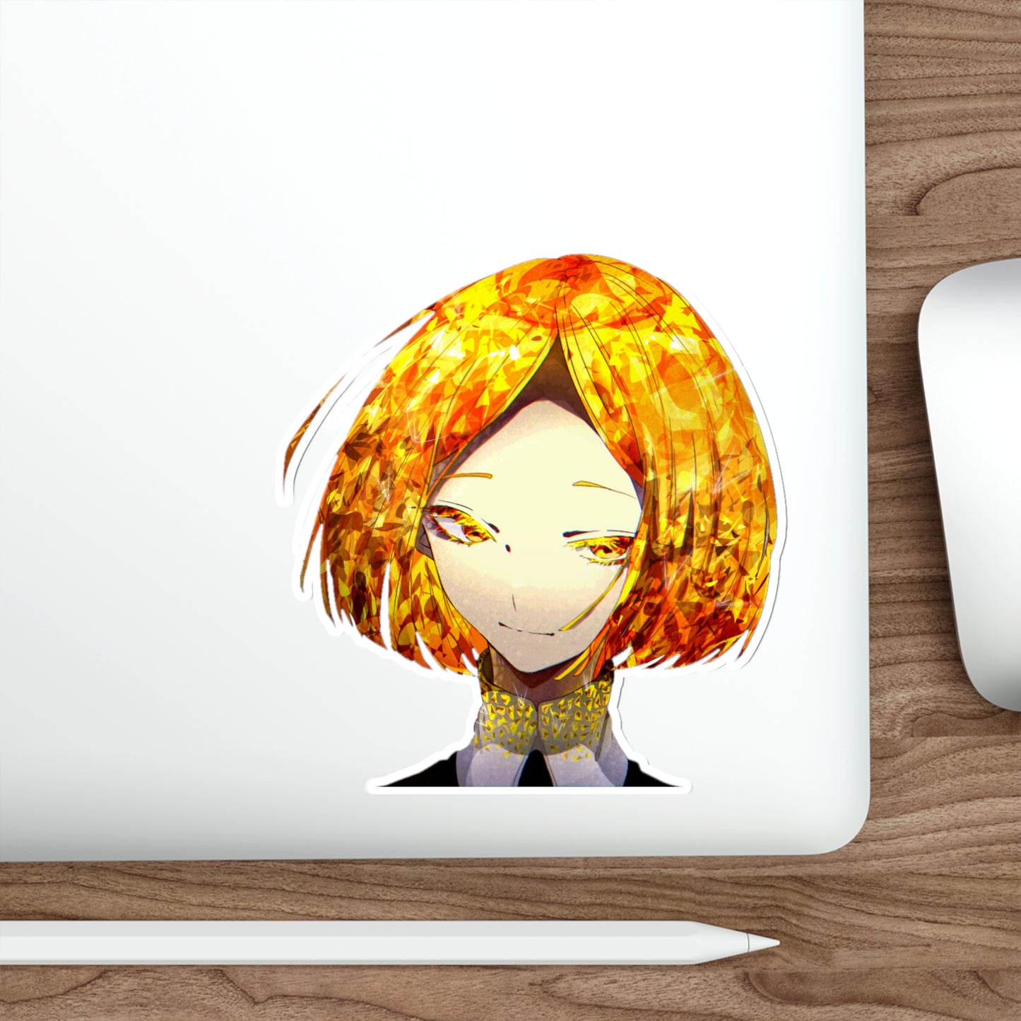 Land of the Lustrous Waterproof Sticker - Yellow Diamond Houseki no Kuni Anime Vinyl Decal