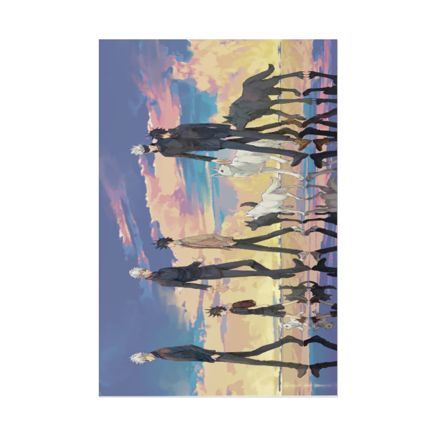 Anime-Inspired Rolled Posters for Wall Art, Unique Home Decor, Gift for Fans, Perfect for Dorms, Collectible Posters