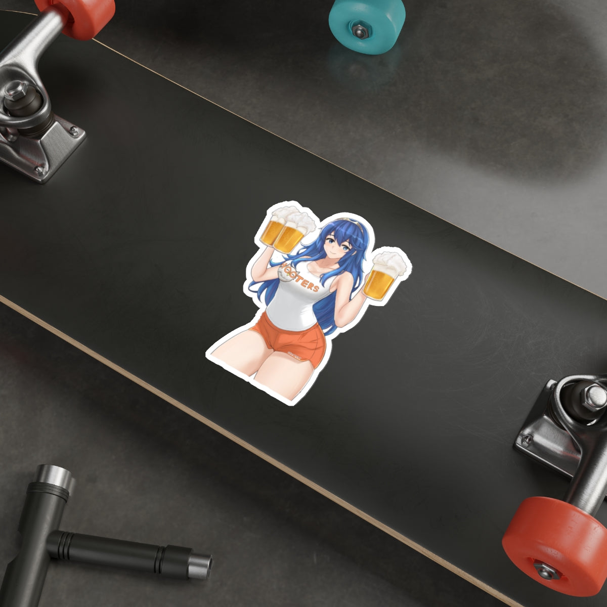 Sexy Hooters Lucina Fire Emblem Sticker - Ecchi Waterproof Decal