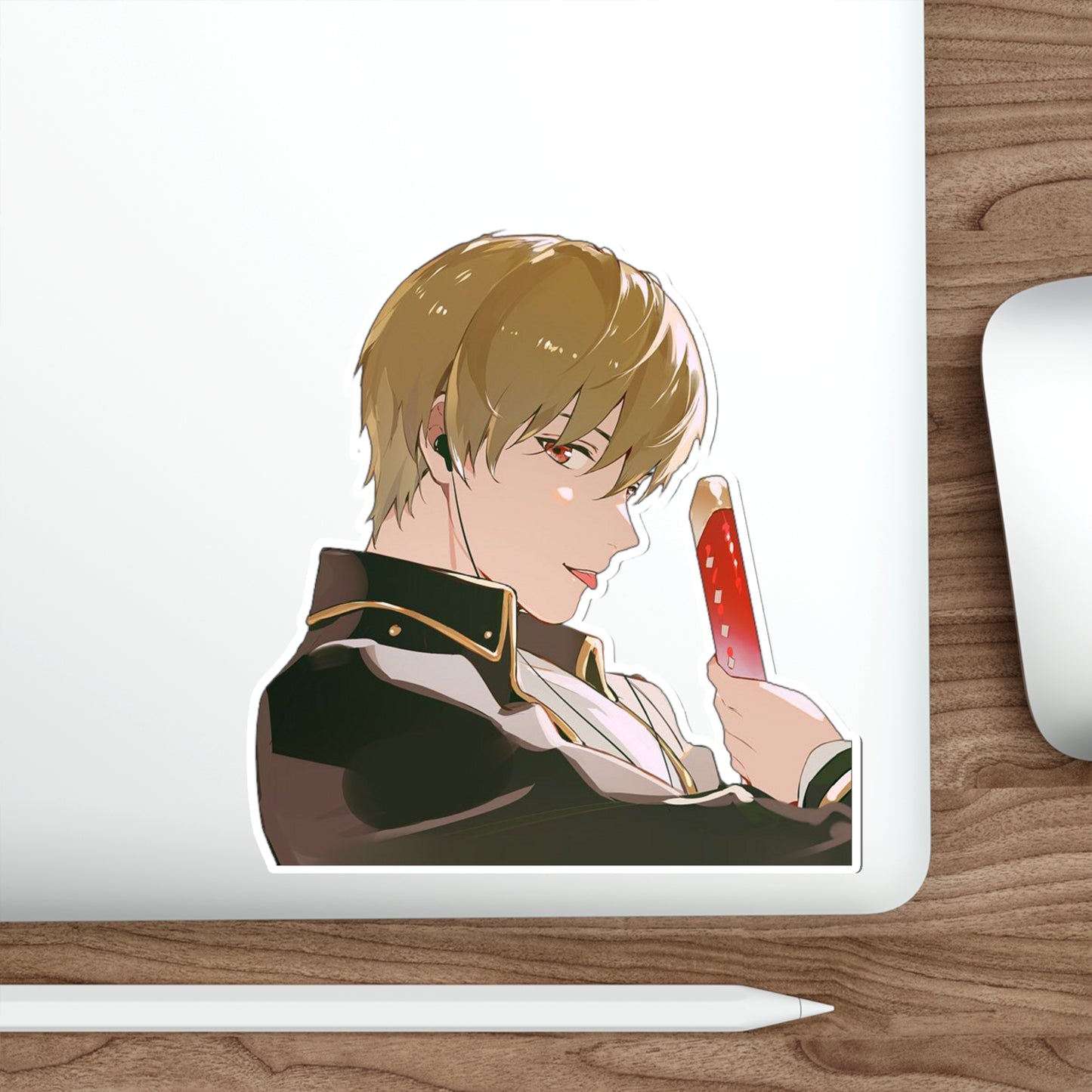 Gintama Okita Sougo Waterproof Sticker - Anime Premium Vinyl Decal - Gin Tama Car Decal