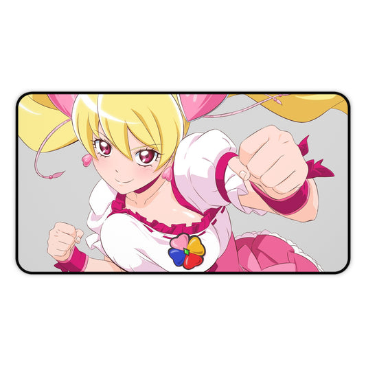 Fresh Pretty Cure Anime Desk Mat - Cure Peach Precure Mousepad - Momozono Love Non Slip Playmat