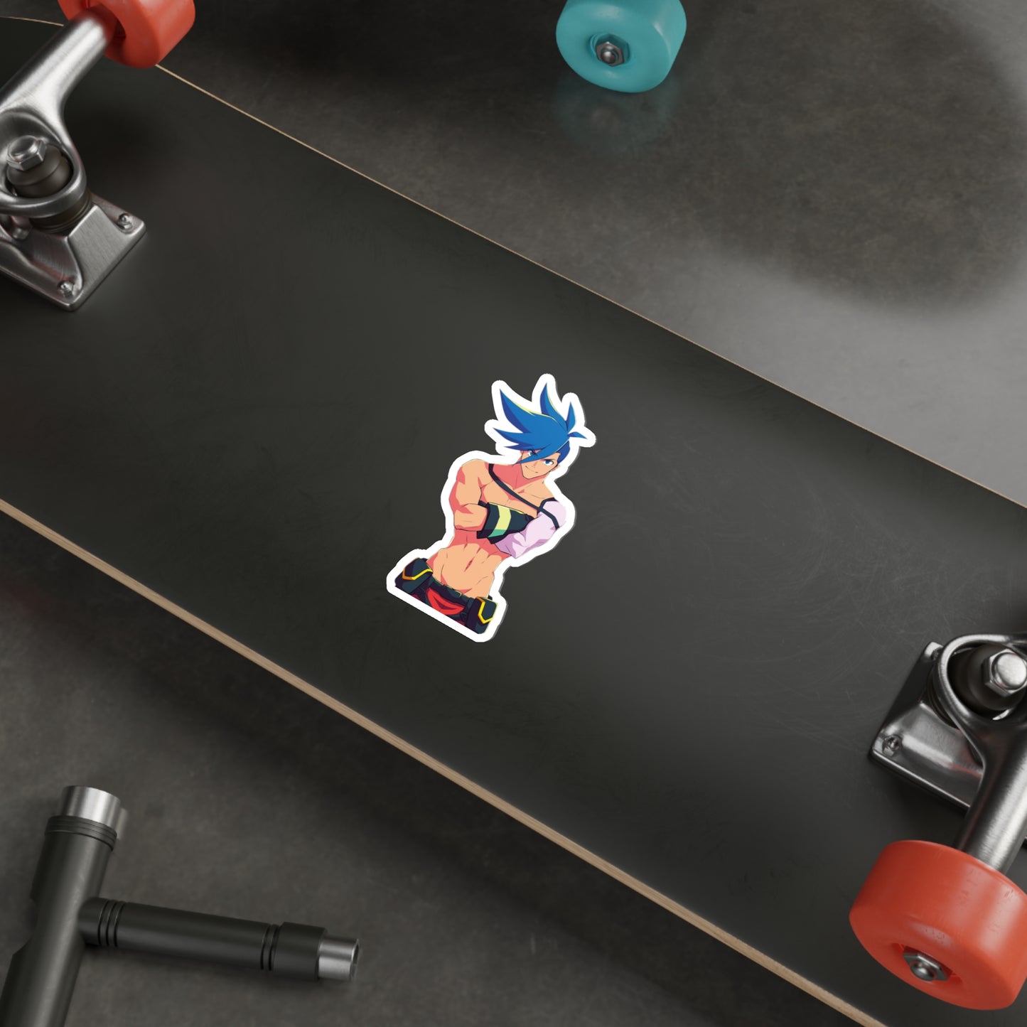 Promare Waterproof Sticker - Galo Thymos Anime Vinyl Decal - Car Bumper Sticker - Laptop Sticker