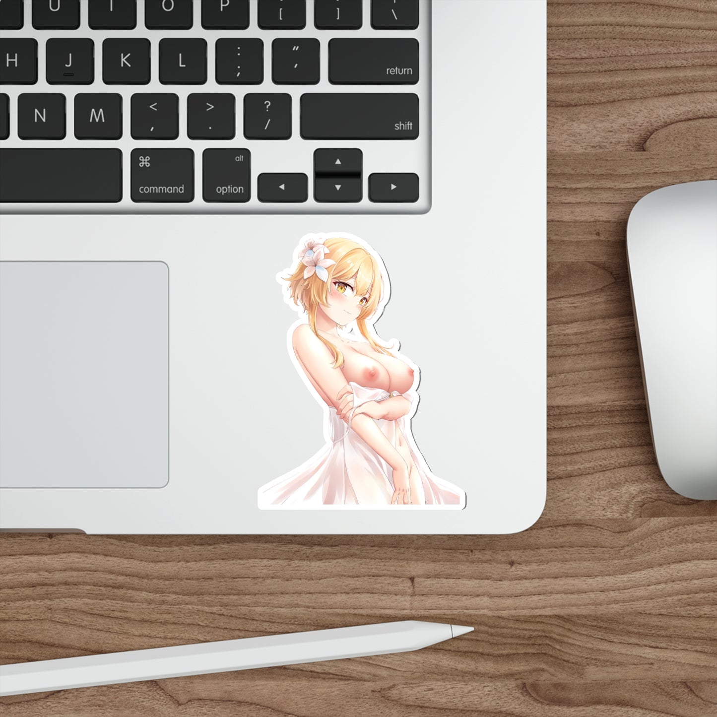 Nude Tits Lumine Genshin Impact Ecchi Vinyl Decal Waterproof Sticker - Ecchi Vinyl Decal