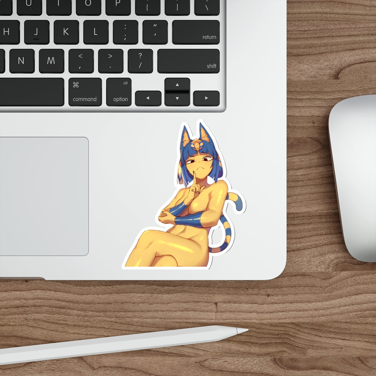 Sexy Nude Ankha Waterproof Decal - Animal Crossing Ecchi Vinyl Decal