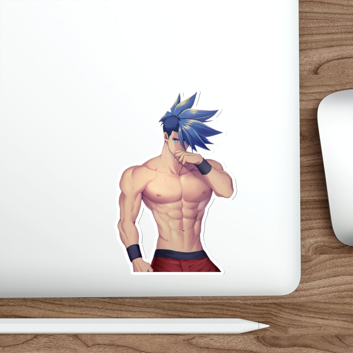 Autocollant imperméable Promare - Autocollant en vinyle Anime Galo Husbando - Autocollant pour pare-chocs de voiture - Autocollant pour ordinateur portable
