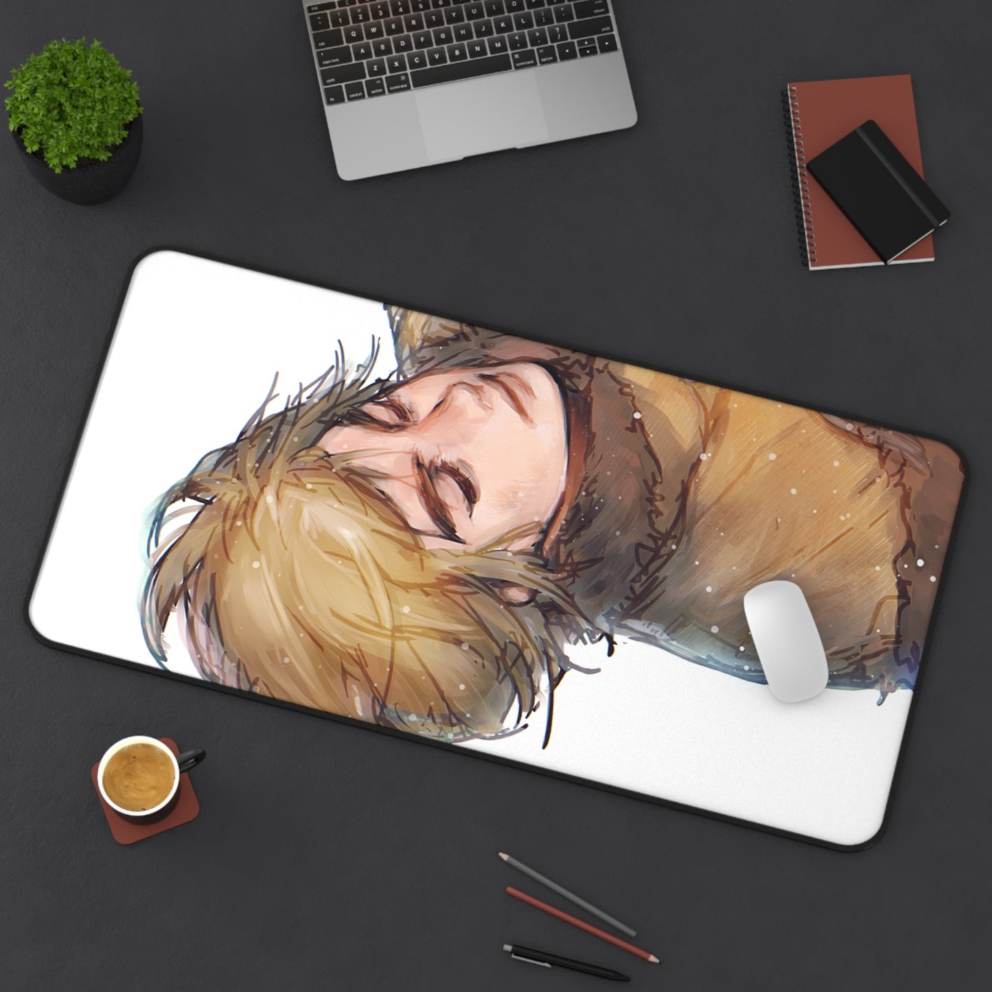 Vinland Saga Desk Mat - Thorfinn Anime Mousepad - XXL Gaming Mousepad - Non Slip Manga Playmat - Viking Gift