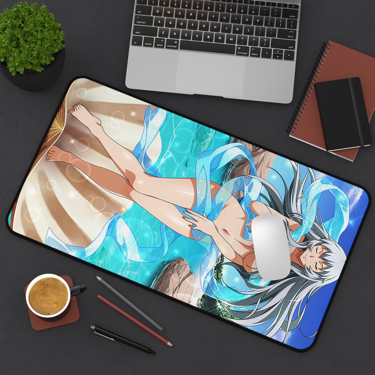 Nude Shiryuu Chou-un Ikkitousen Desk Mat - Non Slip Mousepad