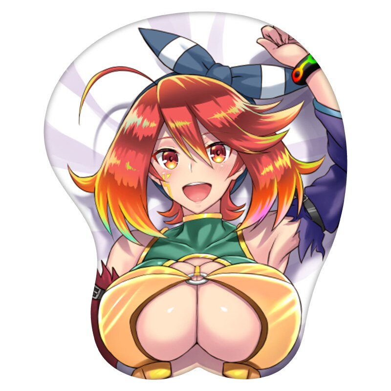 Anime 3D Mouse Pad May Wrist Rest Silicone Sexy Creative Gaming Mousepad Mat