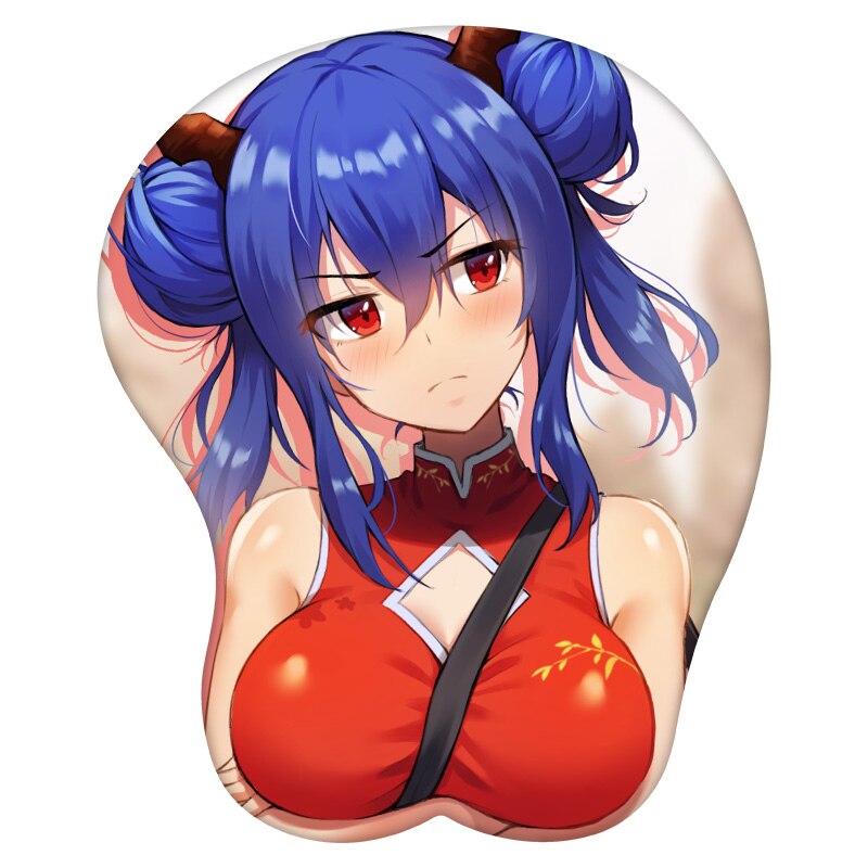 3D Mouse Pad Ch&#39;en Arknights Anime Wrist Rest Silicone Sexy Creative Gaming Mousepad Mat