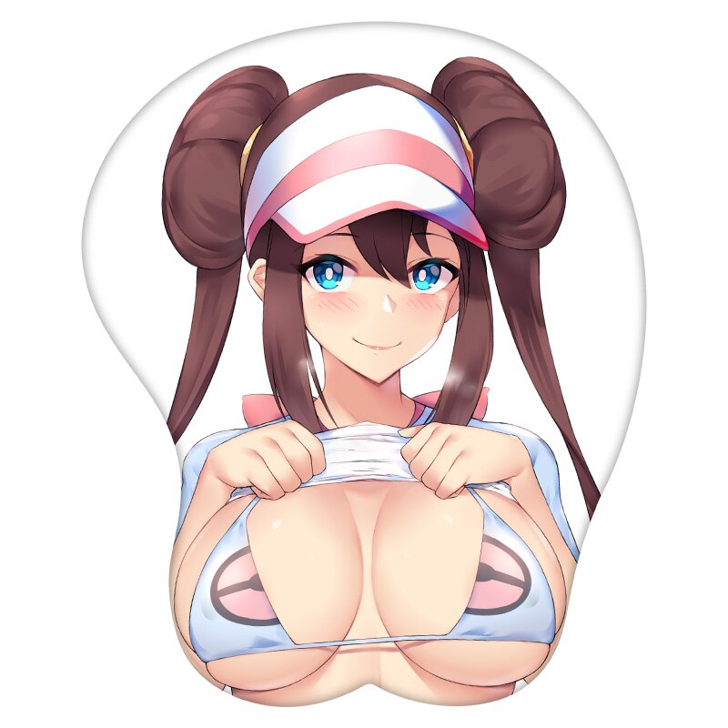 Anime 3D Mouse Pad Mei Wrist Rest Silicone Sexy Creative Gaming Mousepad Mat