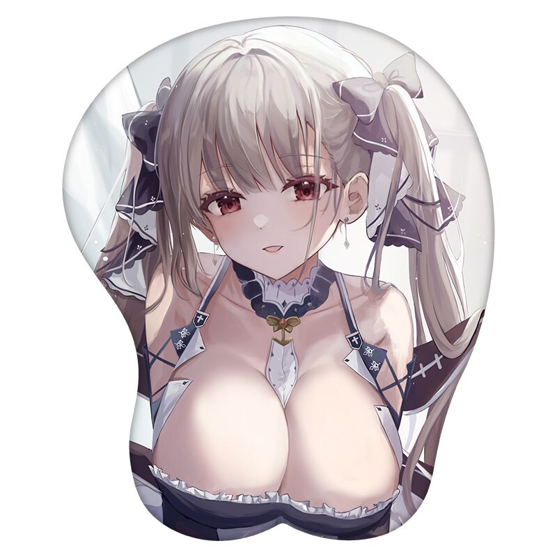 3D Mouse Pad  Formidable Azur Lane Anime Wrist Rest Silicone Sexy Creative Gaming Mousepad Mat