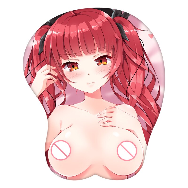 Azur Lane Honolulu 3D Mouse Pad Anime Wrist Rest Silicone Sexy Creative Gaming Mousepad Mat