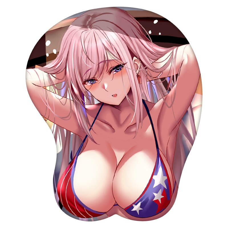 Anime 3D Mouse Pad Miyamoto Musashi Fate/Staynight Wrist Rest Silicone Sexy Creative Gaming Mousepad Mat