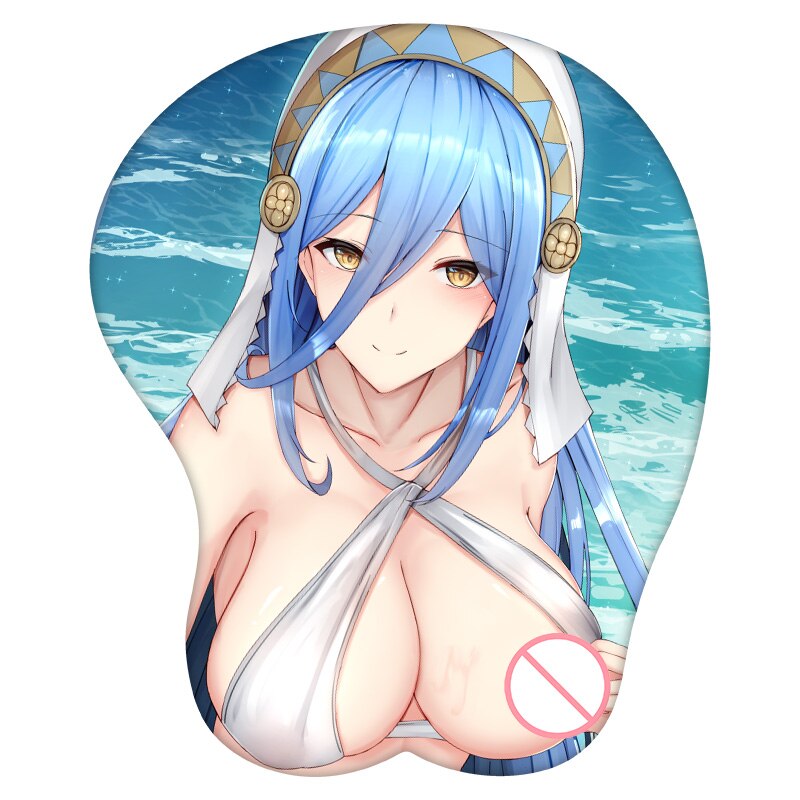 3D Mouse Pad Aqua Fire Emblem  Anime Wrist Rest Silicone Sexy Creative Gaming Mousepad Mat