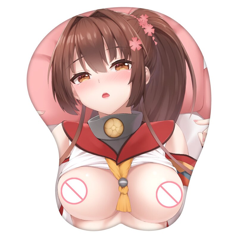 3D Mouse Pad Yamato Kantai Collection Anime Wrist Rest Silicone Sexy Creative Gaming Mousepad Mat