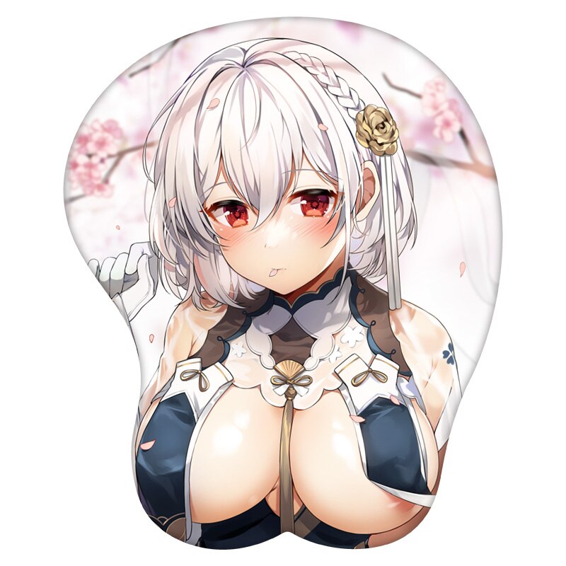 3D Mouse Pad Sirius Azur Lane Anime Wrist Rest Silicone Sexy Creative Gaming Mousepad Mat