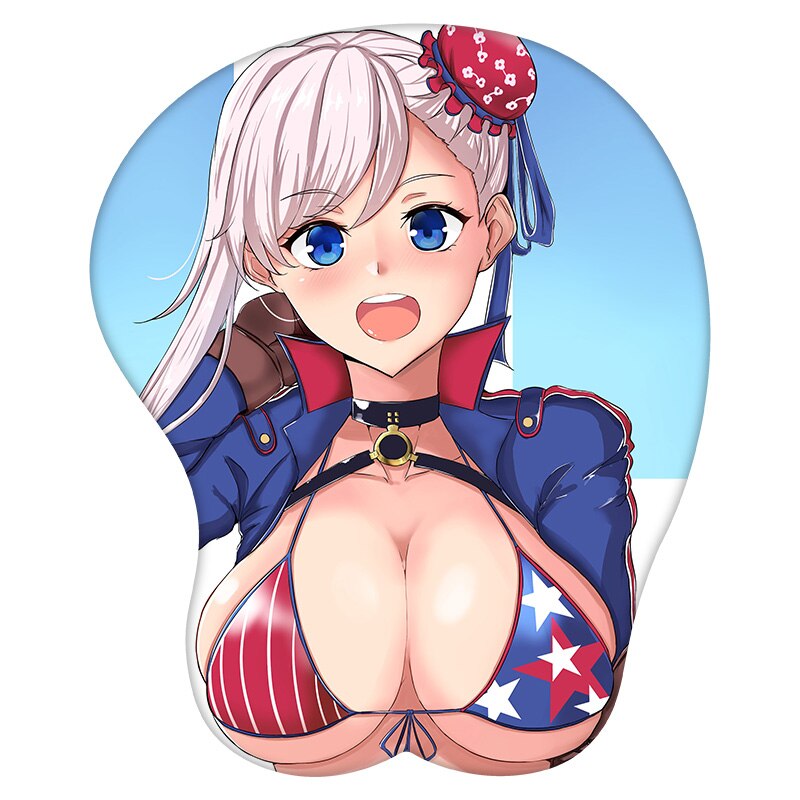 Anime 3D Mouse Pad Miyamoto Musashi Fate/Staynight Wrist Rest Silicone Sexy Creative Gaming Mousepad Mat