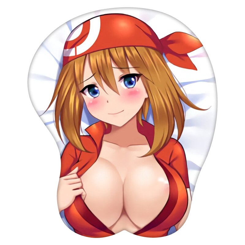 Anime 3D Mouse Pad May Wrist Rest Silicone Sexy Creative Gaming Mousepad Mat