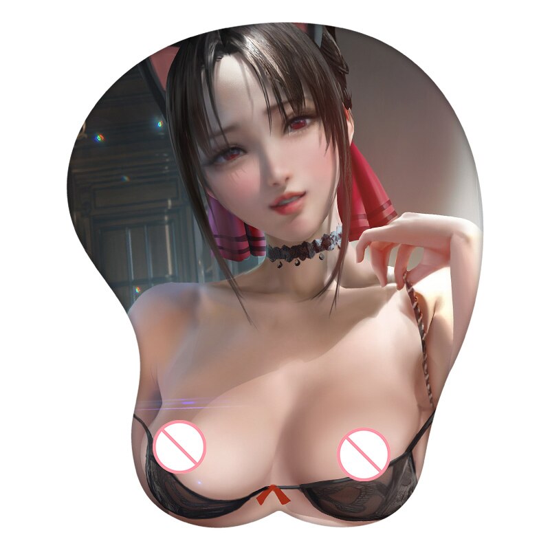 Shinomiya Kaguya Kaguya-Sama: Love Is War Anime 3D Mouse Pad Wrist Rest Silicone Sexy Creative Gaming Mousepad Mat