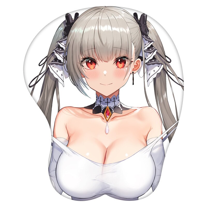 3D Mouse Pad  Formidable Azur Lane Anime Wrist Rest Silicone Sexy Creative Gaming Mousepad Mat