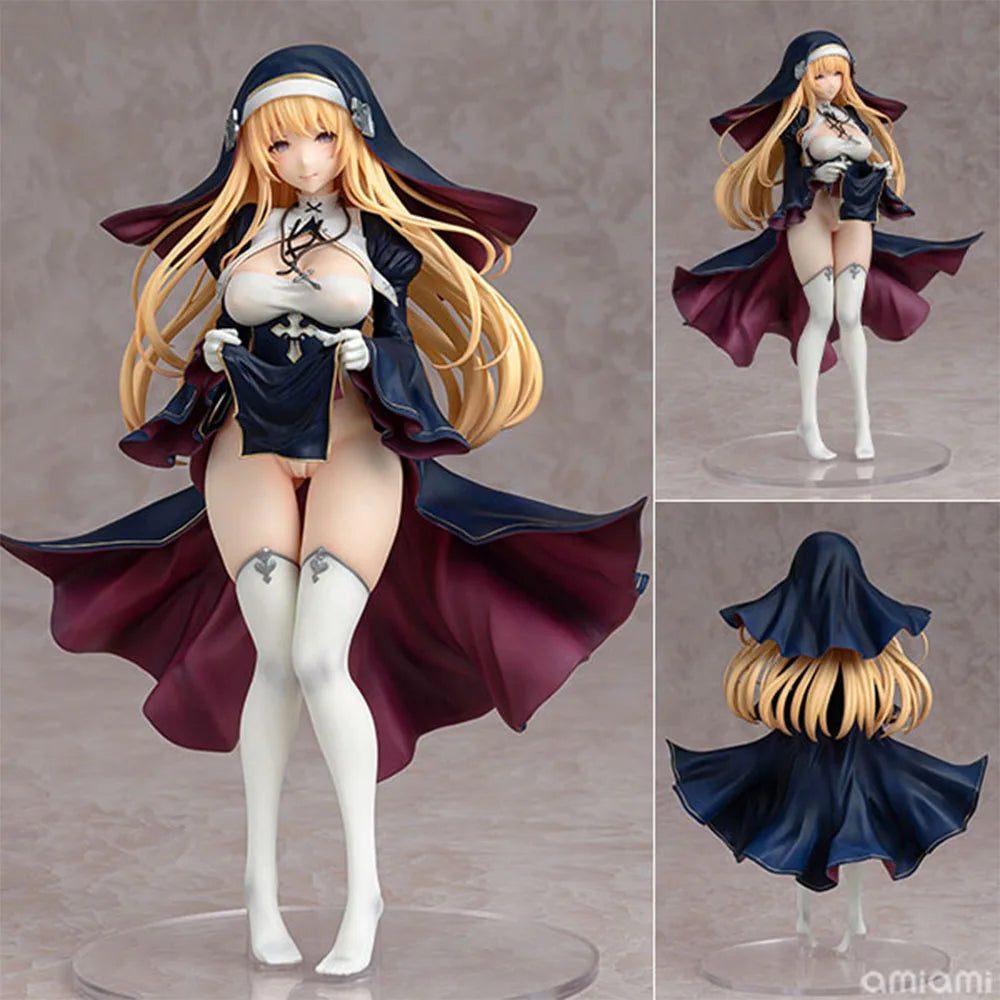 Figurines d'anime japonaises Charlotte Nun Ver. PVC 1/6 Figurine complète Collection adulte Modèle Jouets Poupée Décoration