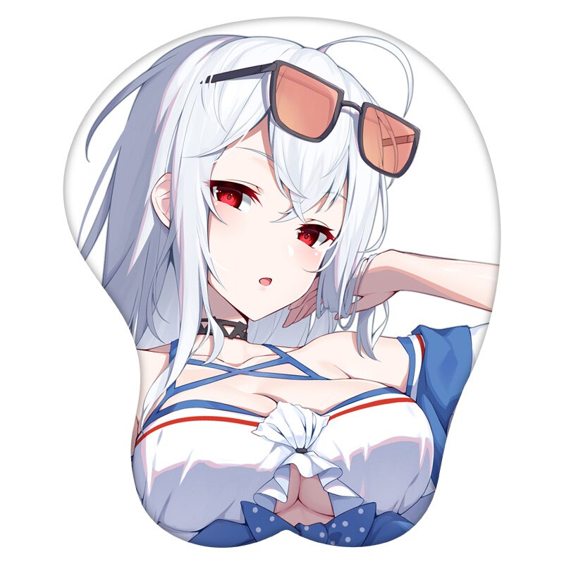 3D Mouse Pad Skadi Arknights Anime Wrist Rest Silicone Sexy Creative Gaming Mousepad Mat