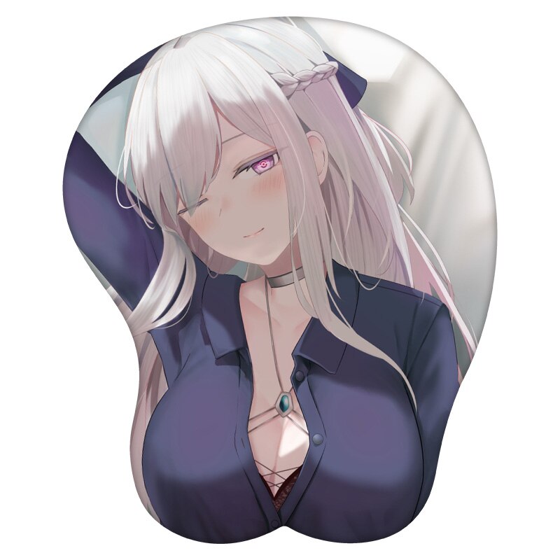 Anime 3D Mouse Pad AK-12 Girls&#39; Frontline Wrist Rest Silicone Sexy Creative Gaming Mousepad Mat