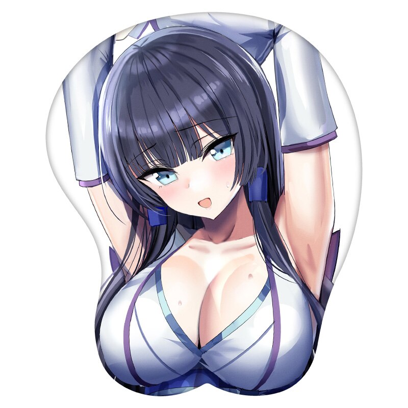 3D Mouse Pad Heine And Astaroth Sentouin Hakenshimasu!  Anime Wrist Rest Silicone Sexy Creative Gaming Mousepad Mat