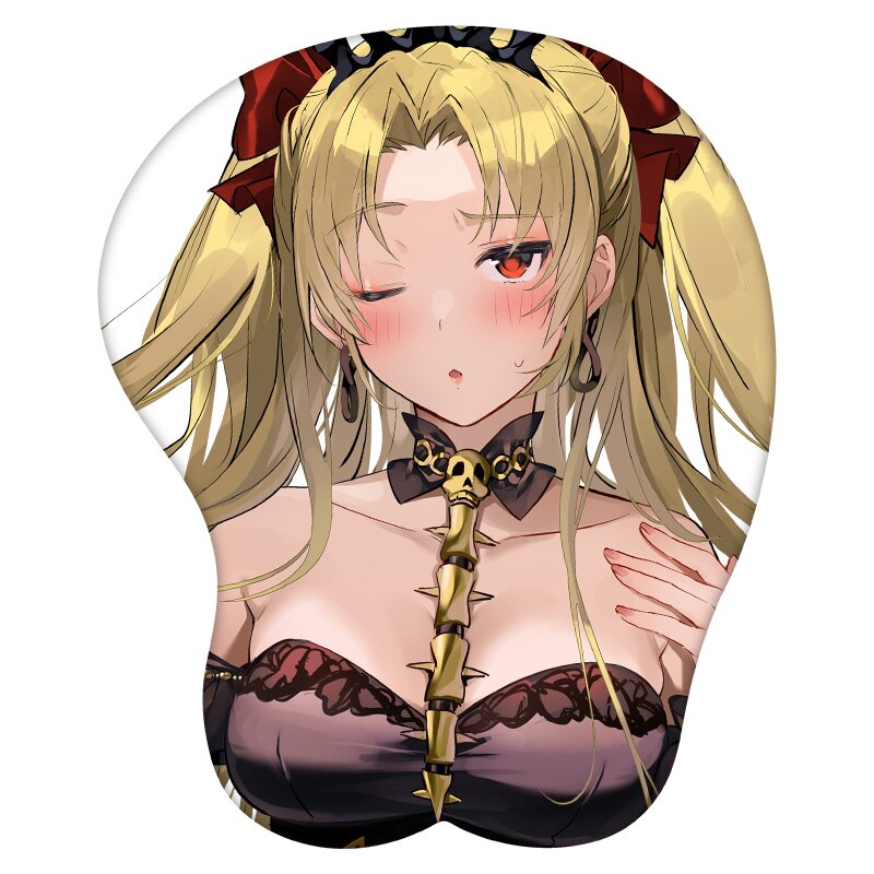 Anime 3D Mouse Pad Ereshkigal Fate/Staynight Wrist Rest Silicone Sexy Creative Gaming Mousepad Mat