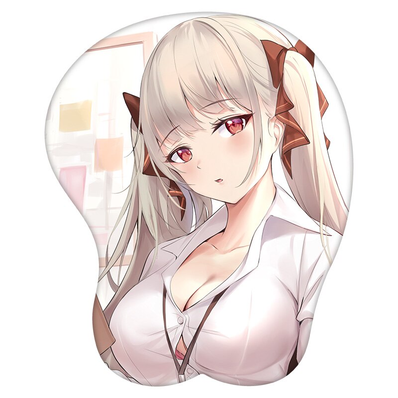 3D Mouse Pad  Formidable Azur Lane Anime Wrist Rest Silicone Sexy Creative Gaming Mousepad Mat