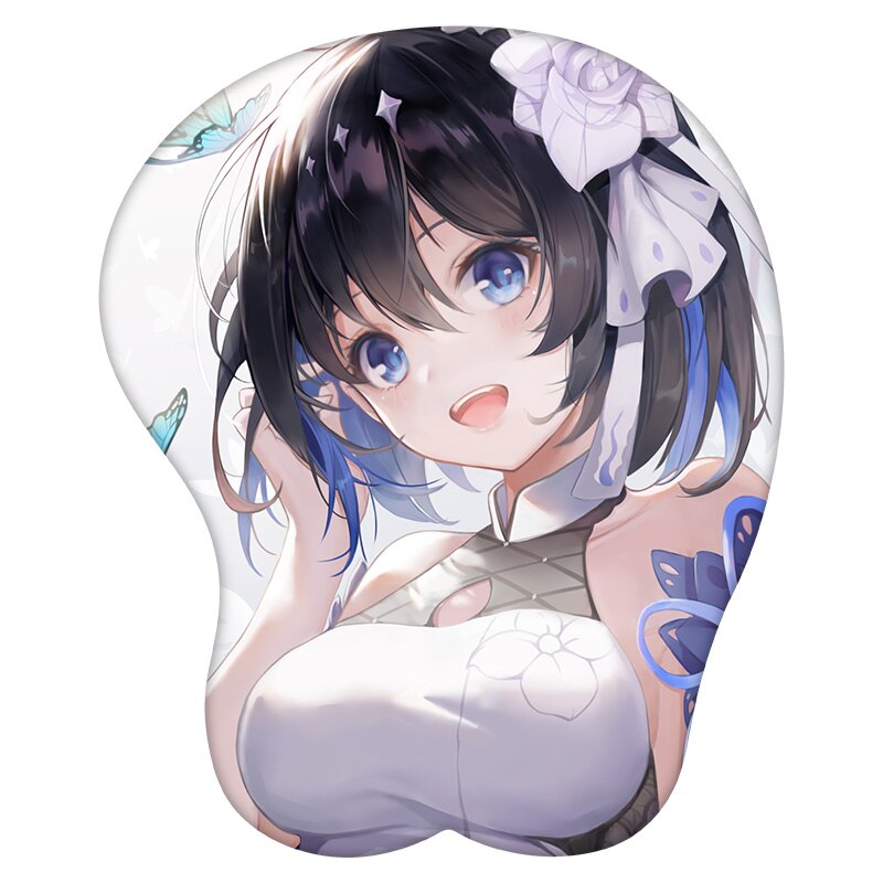 3D Mouse Pad Seele Vollerei Honkai Impact 3rd Anime Wrist Rest Silicone Sexy Creative Gaming Mousepad Mat