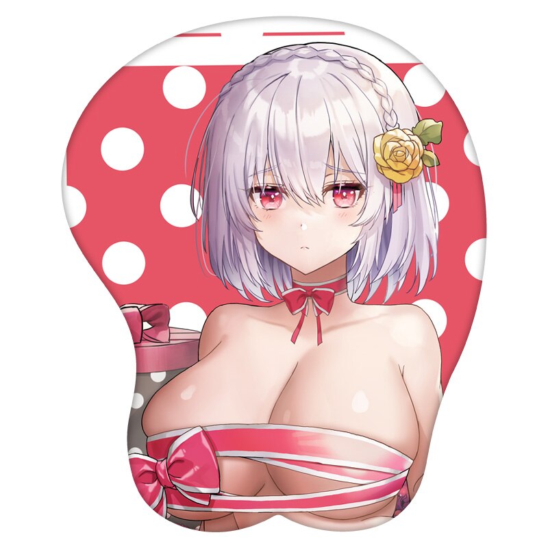 3D Mouse Pad Sirius Azur Lane Anime Wrist Rest Silicone Sexy Creative Gaming Mousepad Mat