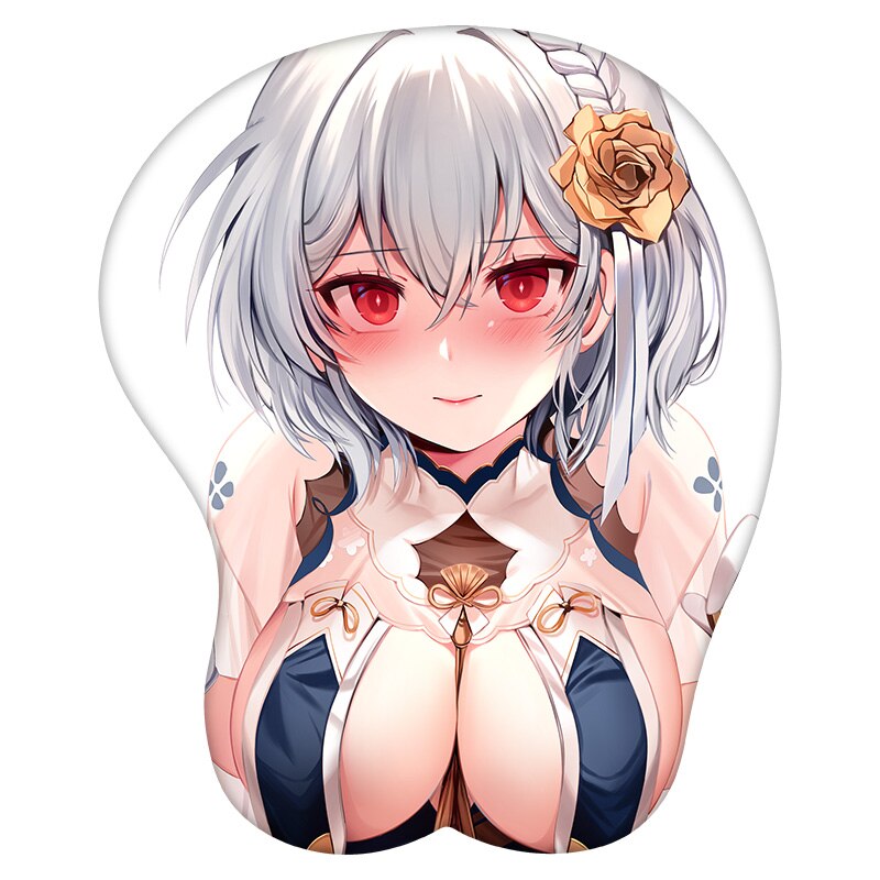 3D Mouse Pad Sirius Azur Lane Anime Wrist Rest Silicone Sexy Creative Gaming Mousepad Mat