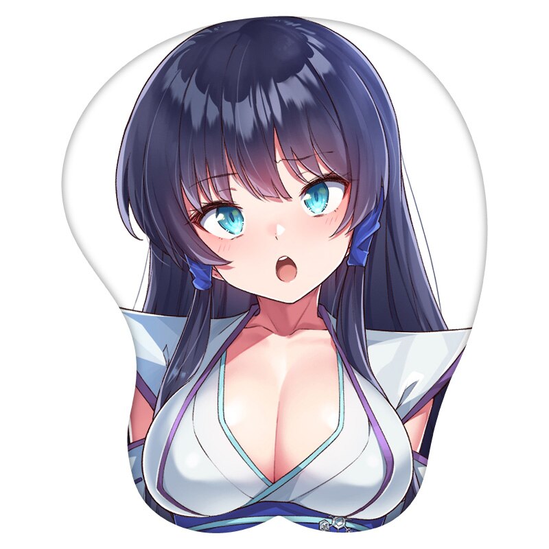 3D Mouse Pad Heine And Astaroth Sentouin Hakenshimasu!  Anime Wrist Rest Silicone Sexy Creative Gaming Mousepad Mat