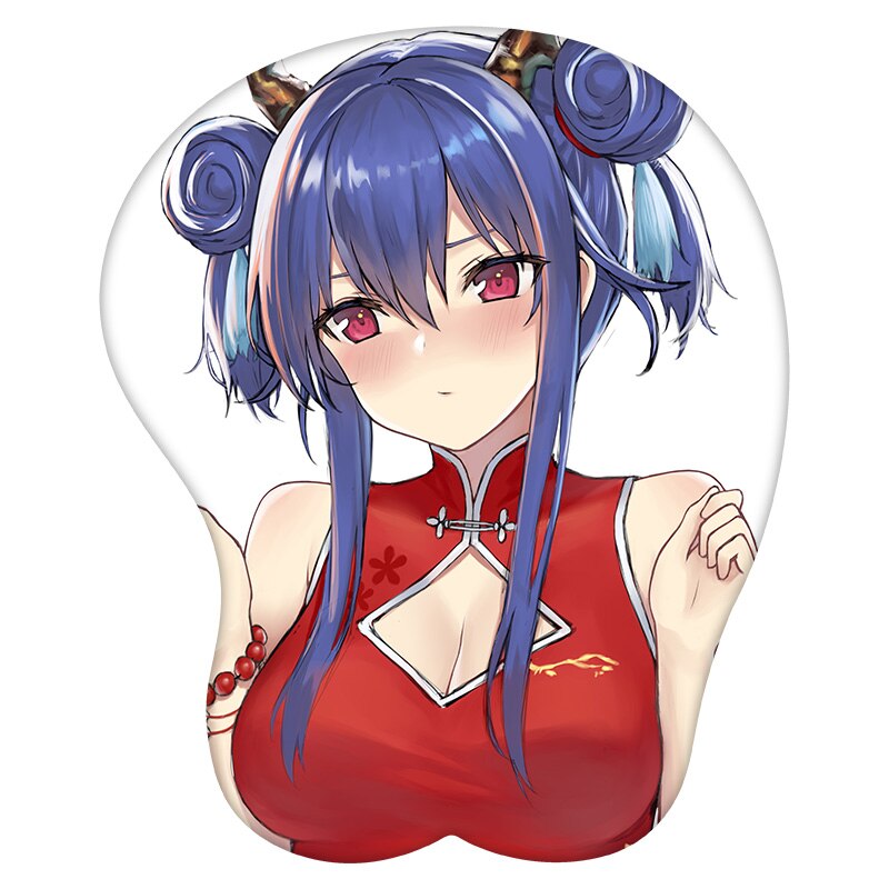 3D Mouse Pad Ch&#39;en Arknights Anime Wrist Rest Silicone Sexy Creative Gaming Mousepad Mat