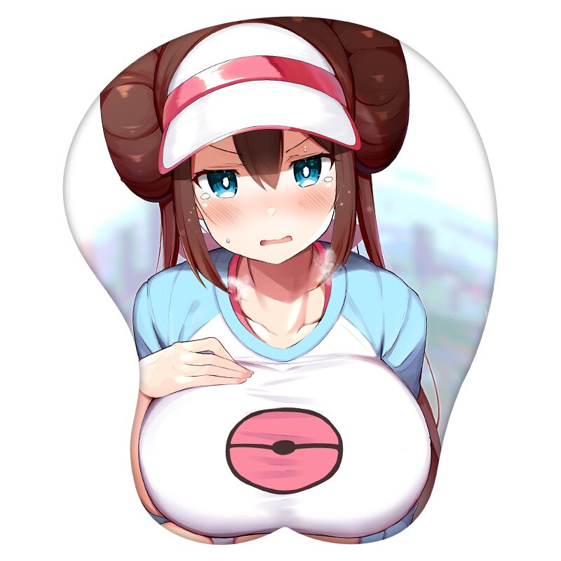 Anime 3D Mouse Pad Mei Wrist Rest Silicone Sexy Creative Gaming Mousepad Mat