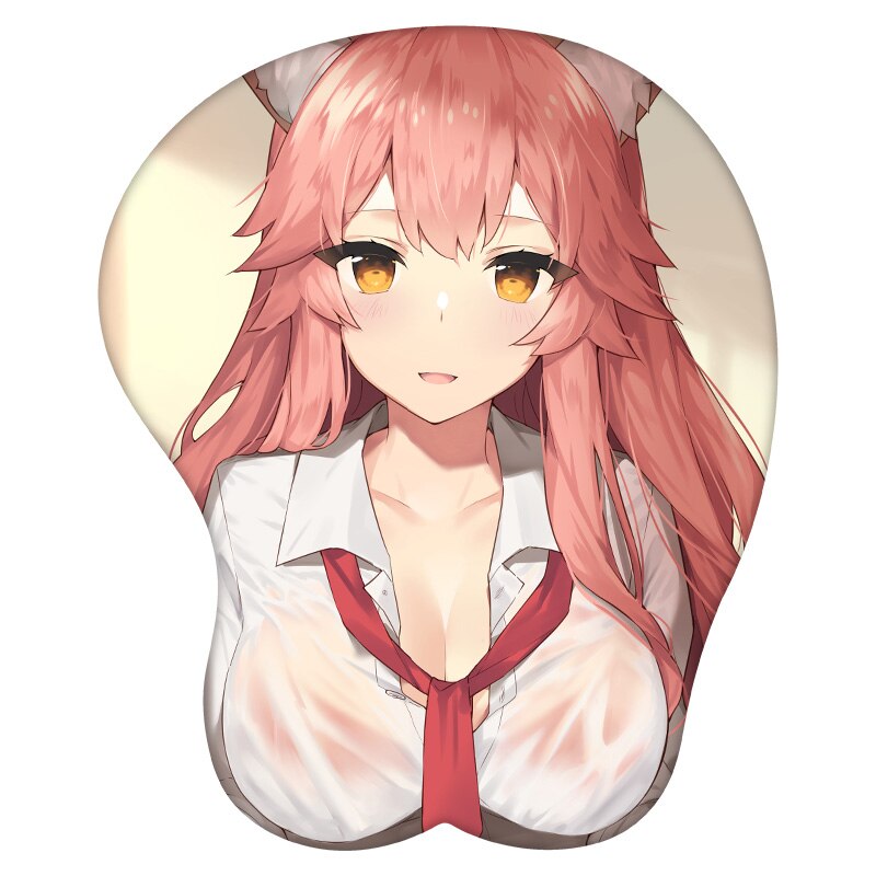 Anime 3D Mouse Pad Tamamo No Mae Fate/Staynight Wrist Rest Silicone Sexy Creative Gaming Mousepad Mat