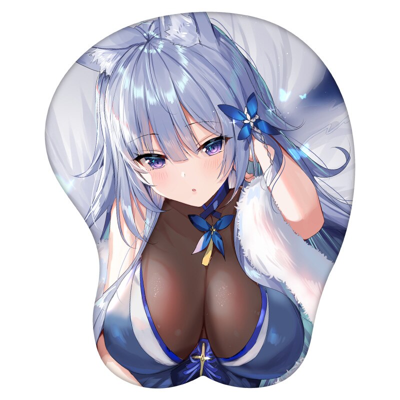 3D Mouse Pad Shinano Azur Lane Anime Wrist Rest Silicone Sexy Creative Gaming Mousepad Mat