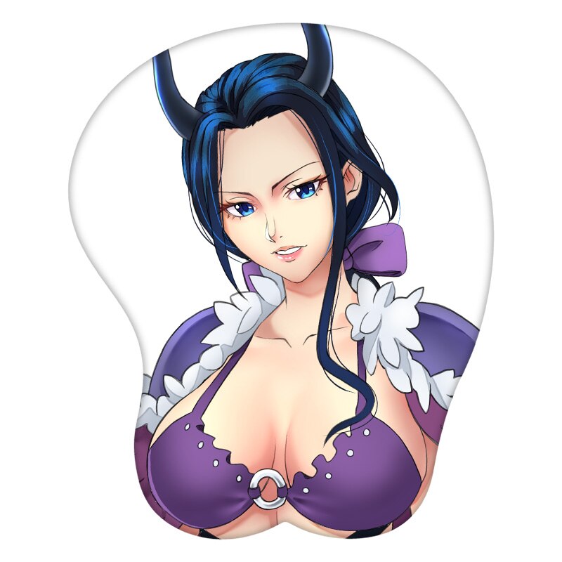 3D Mouse Pad Nico Robin One Piece Anime Wrist Rest Silicone Sexy Creative Gaming Mousepad Mat