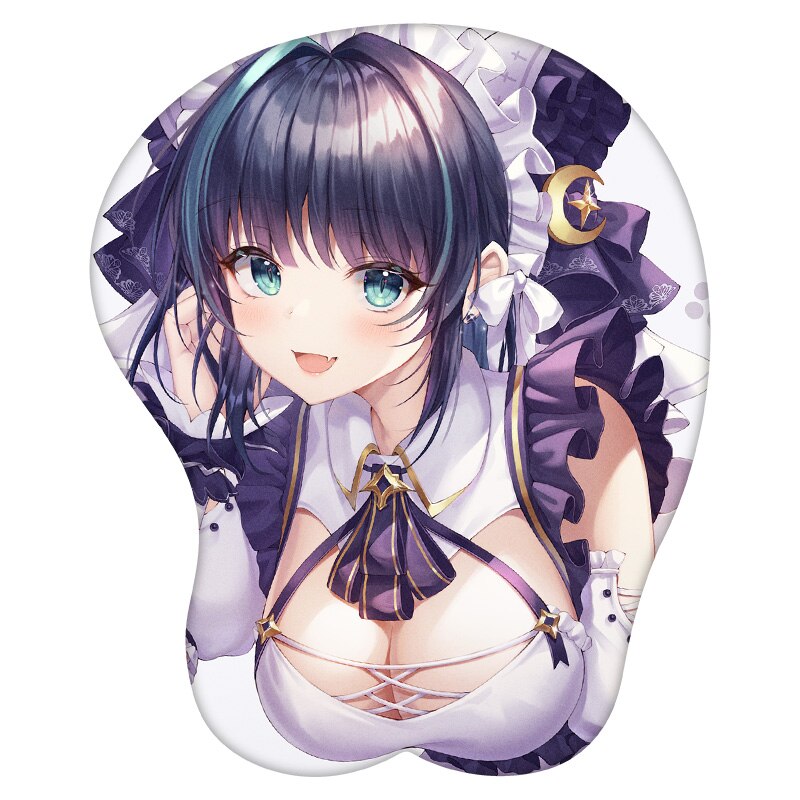 3D Mouse Pad Cheshire Azur Lane Anime Wrist Rest Silicone Sexy Creative Gaming Mousepad Mat